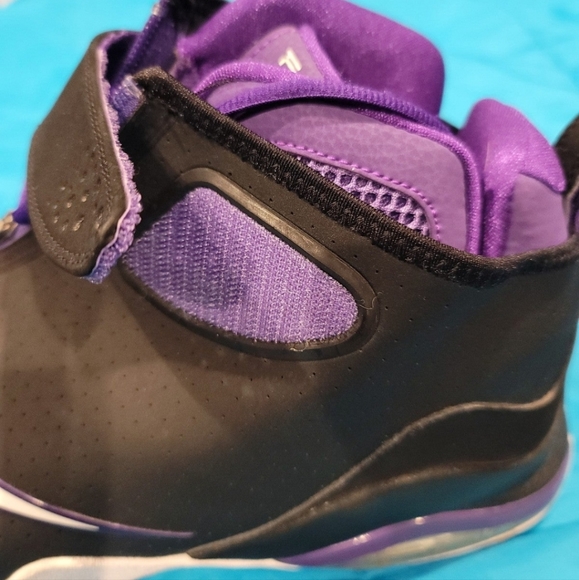 Nike Purple White Zip ups shoes sneakers size 13 - Picture 5 of 6